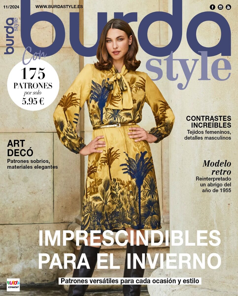 Burda Style 11/2024 – Moda A Tú Medida. Con Patrones