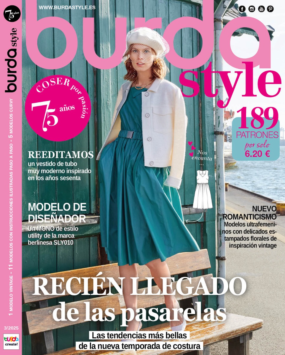 Burda Style 3/2025 – Moda A Tú Medida. Con Patrones