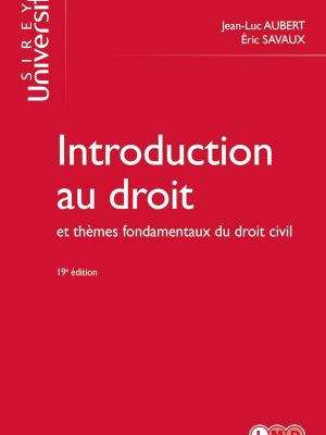 Introduction au droit et thèmes fondamentaux du droit civil