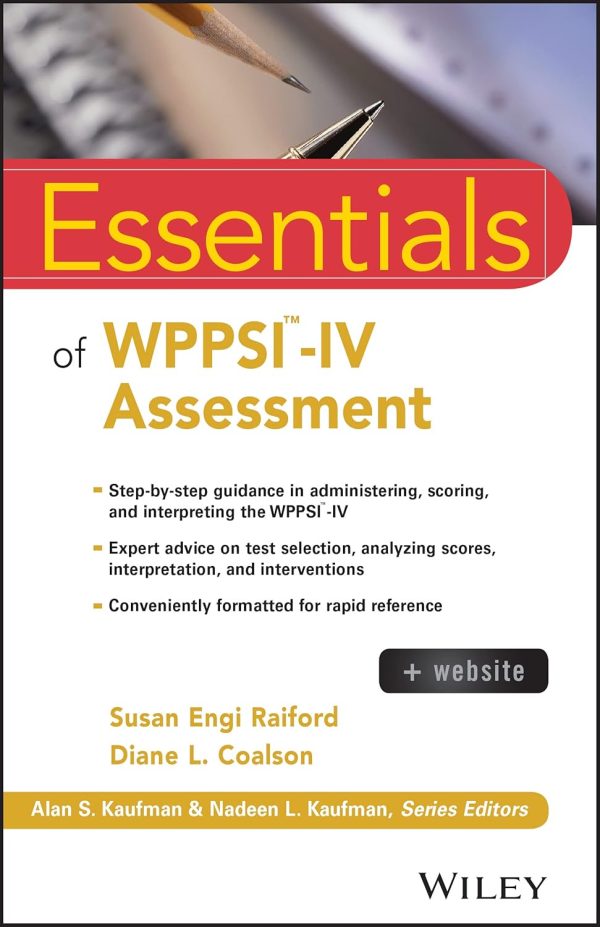 Essentials of WPPSI-IV Assessment